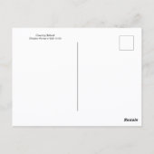 Country School Winslow Homer Postkarte (Rückseite)