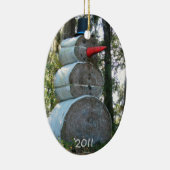 Country Snowman Ornament (Rechts)