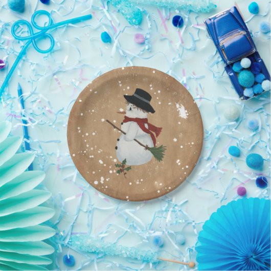 Country Snowman Paper Teller (Party)