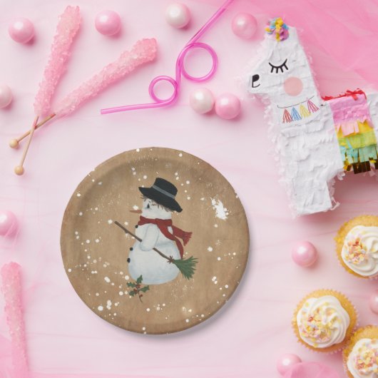 Country Snowman Paper Teller (Party)