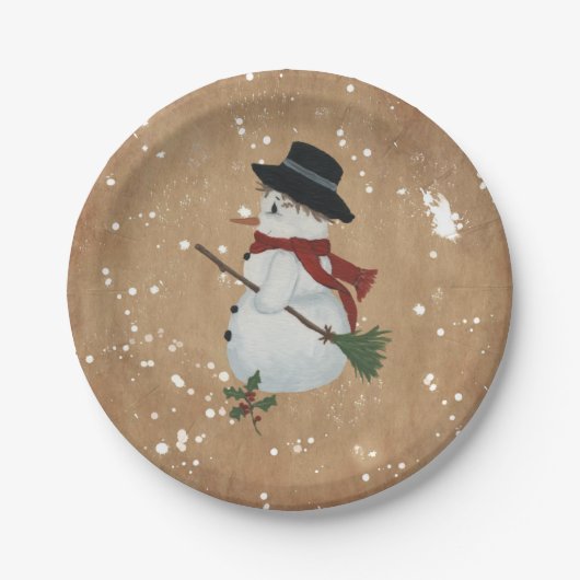 Country Snowman Paper Teller (Vorderseite)