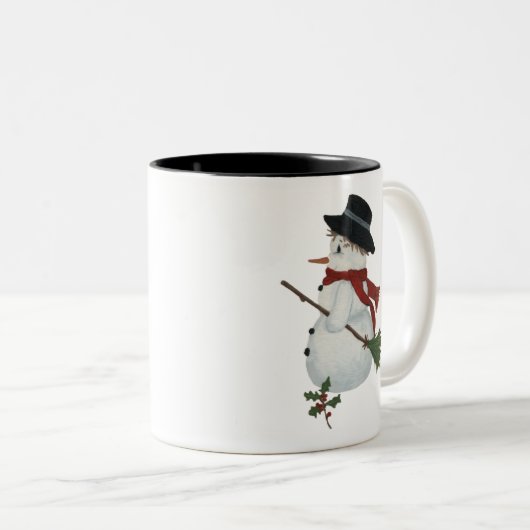 Country Snowman Tasse (VorderseiteRechts)