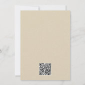 Country Stall Rustic Bridal Dusche Einladung (Rückseite)