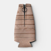 Country Stall Rustic Wood Monogramm Flasche Cooler Flaschenkühler (Rückseite)