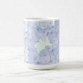 Country Style Blue Hydrangeas Coffee Tasse (Mittel)
