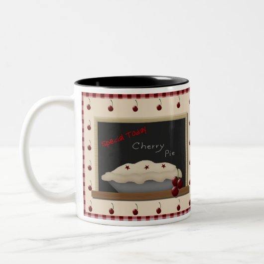 Country Style Cherry Pie Tasse (Links)