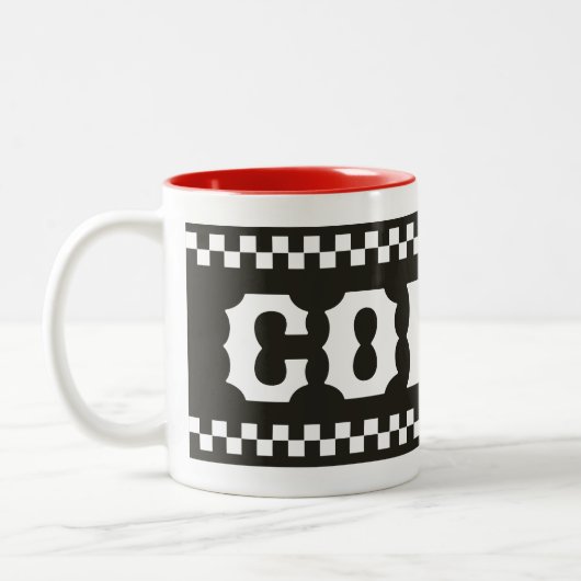 Country Style Coffee Tasse (Links)