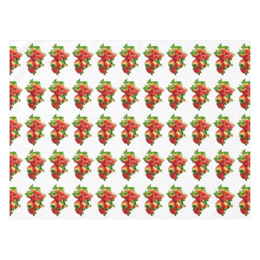 Country Style Erdbeermuster Tischdecken (Vorderseite (Horizontal))