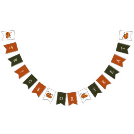 Country Style Halloween Wimpelkette