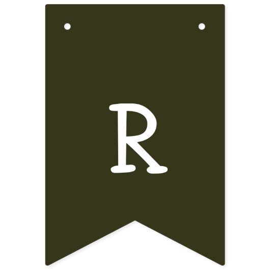 Country Style Halloween Wimpelkette (Dritte Fahne)