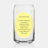 Country Style Lemonade Rezept Dosenglas (Rückseite)