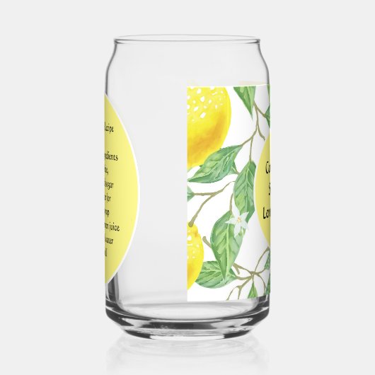 Country Style Lemonade Rezept Dosenglas (Rechts)