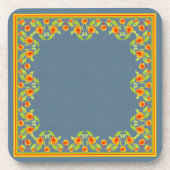 Country Style Marigolds Border Set der Untersetzer (Vorderseite)