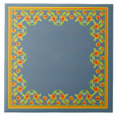 Country Style Marigolds Keramik Tile Fliese (Vorderseite)