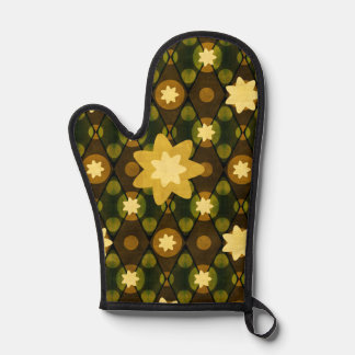 Country-Style Star Kitchen Oven Mitt Ofenhandschuh