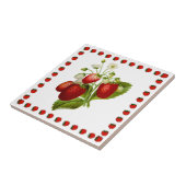 Country Style Strawberry Muster Keramik Tile Fliese (Seite)