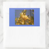 Country Summer Flour Rechteckiger Aufkleber (Tasche)