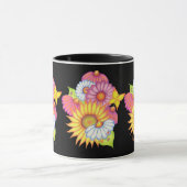 Country Sunblumen Black Coffee Tasse (Zentrum)