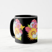 Country Sunblumen Black Coffee Tasse (Vorderseite Links)