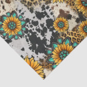 Country Sunflores Seidenpapier (Detail)