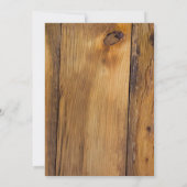 Country Sunflower Homecoming Dance Einladung (Rückseite)