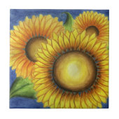 Country Sunflower Kitchen Trivet Tile Geschenk Fliese (Vorderseite)