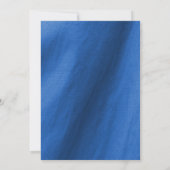 Country Sunflower & String Lights Hochzeit Einladung (Rückseite)