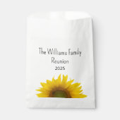Country Sunflower Summer Family Wiedersehen Barbec Geschenktütchen (Vorderseite)