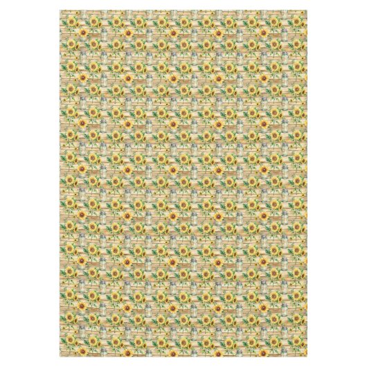Country Sunflower Tischdecke (Vorderseite)