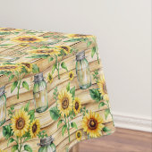 Country Sunflower Tischdecke (Beispiel)