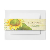 Country Sunflower Wedding