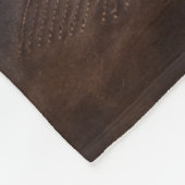 Country Sunflower Western Hochzeit Fleecedecke (Ecke)