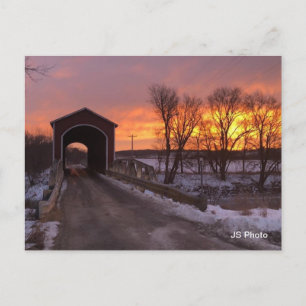 Country Sunrise Postkarte