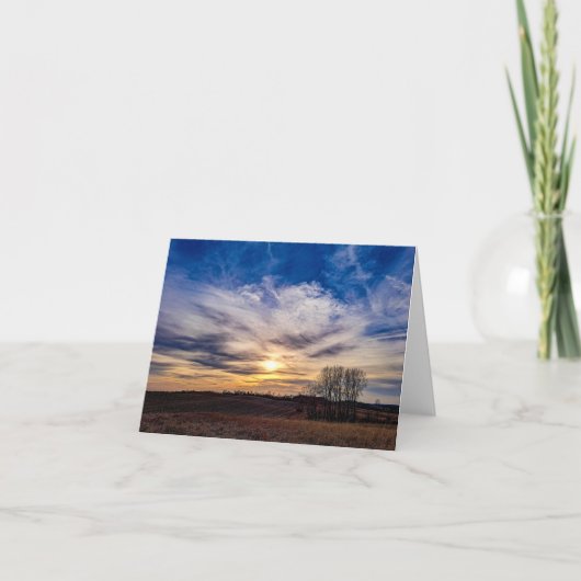 Country Sunset (Vorderseite)