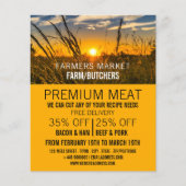 Country Sunset, Bauer & Butcher Werbung Flyer (Vorne)