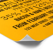 Country Sunset, Bauer & Butcher Werbung Poster (Ecke)