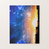 Country Sunset Puzzle (Vertikal)