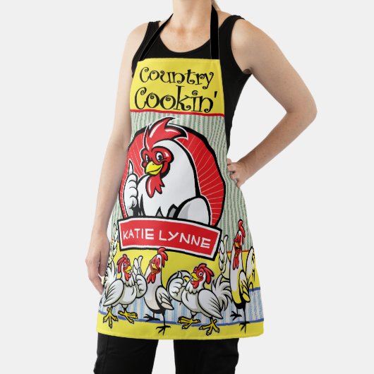 Country Sunshine Chicken Rooster Schürze (InSitu)
