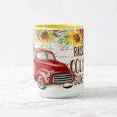 Country Sunshine Zweifarbige Tasse (Mittel)