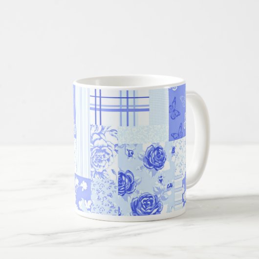 Country Sweet Cornflower Blue Kaffeetasse (VorderseiteRechts)