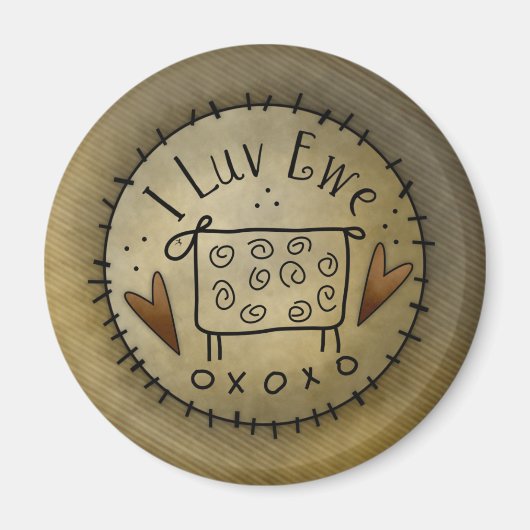Country Sweethearts Magnet (Vorne)