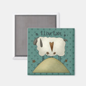 Country Sweethearts Magnet (Vorderseite/Rückseite)