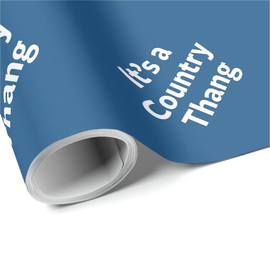 Country Thang Geschenkpapier (Rolleneckpunkt)