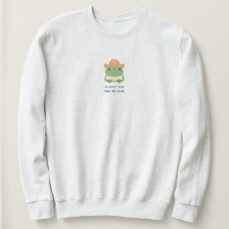 Country toads niedliches Sweatshirt