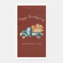 Country Truck Friendsgiving  Serviette