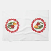 Country Tulips Küchentuch (Horizontal)