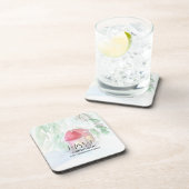 Country Village Weißes Weihnachten Getränkeuntersetzer (Rechte Seite)