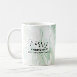 Country Village Weißes Weihnachten Kaffeetasse