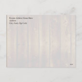 Country Vintag Wood Frohe Weihnachten (Rückseite)