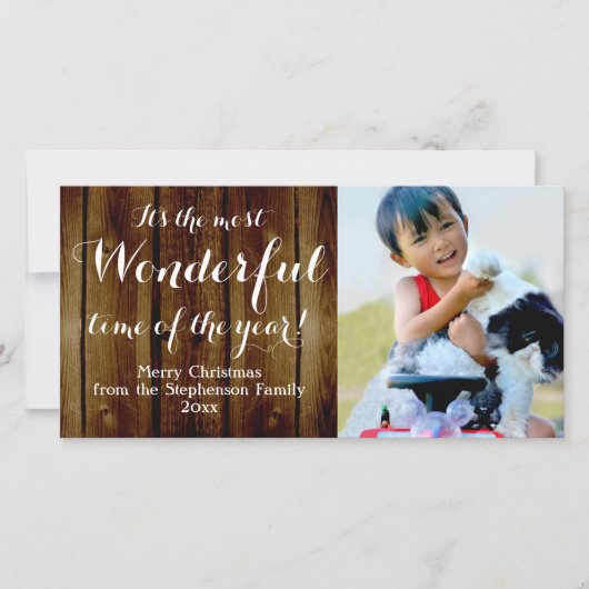 Country Vintage Weihnachten Die schönste Zeit (Vorderseite)